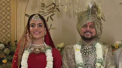 एक दूजे के हुए Kuldeep Yadav और Vanshika, ड्रीमी वेडिंग की तस्वीरें आई सामने