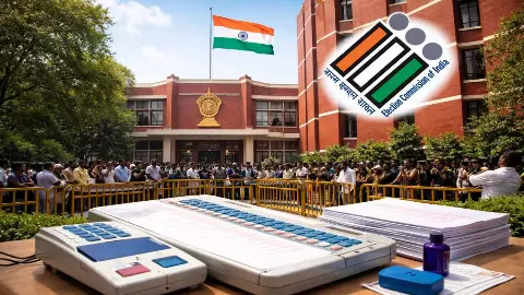 Election Dates: चार राज्यों और एक केंद्र शासित प्रदेश में बजेगा चुनावी बिगुल, शाम चार बजे ECI करेगा तारीखों का ऐलान