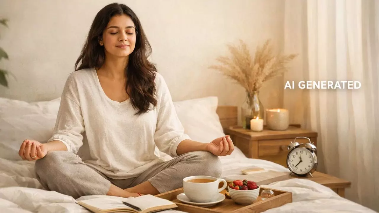 women doing meditation