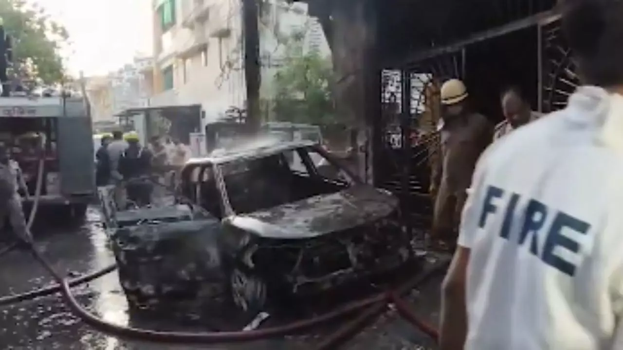Indore Fire Gas Cylinder Blast