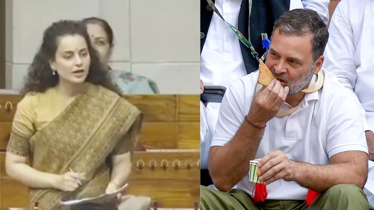 टपोरी की तरह, प्रियंका से राहुल को क्या सीखना चाहिए? Kangana Ranaut ने कमी गिनाते हुए बताया
