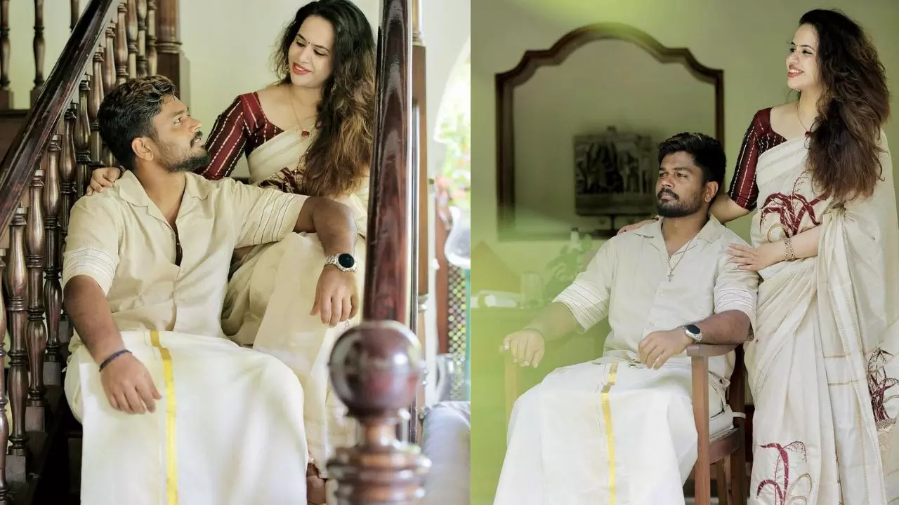 sanju samson and charulatha Love Story