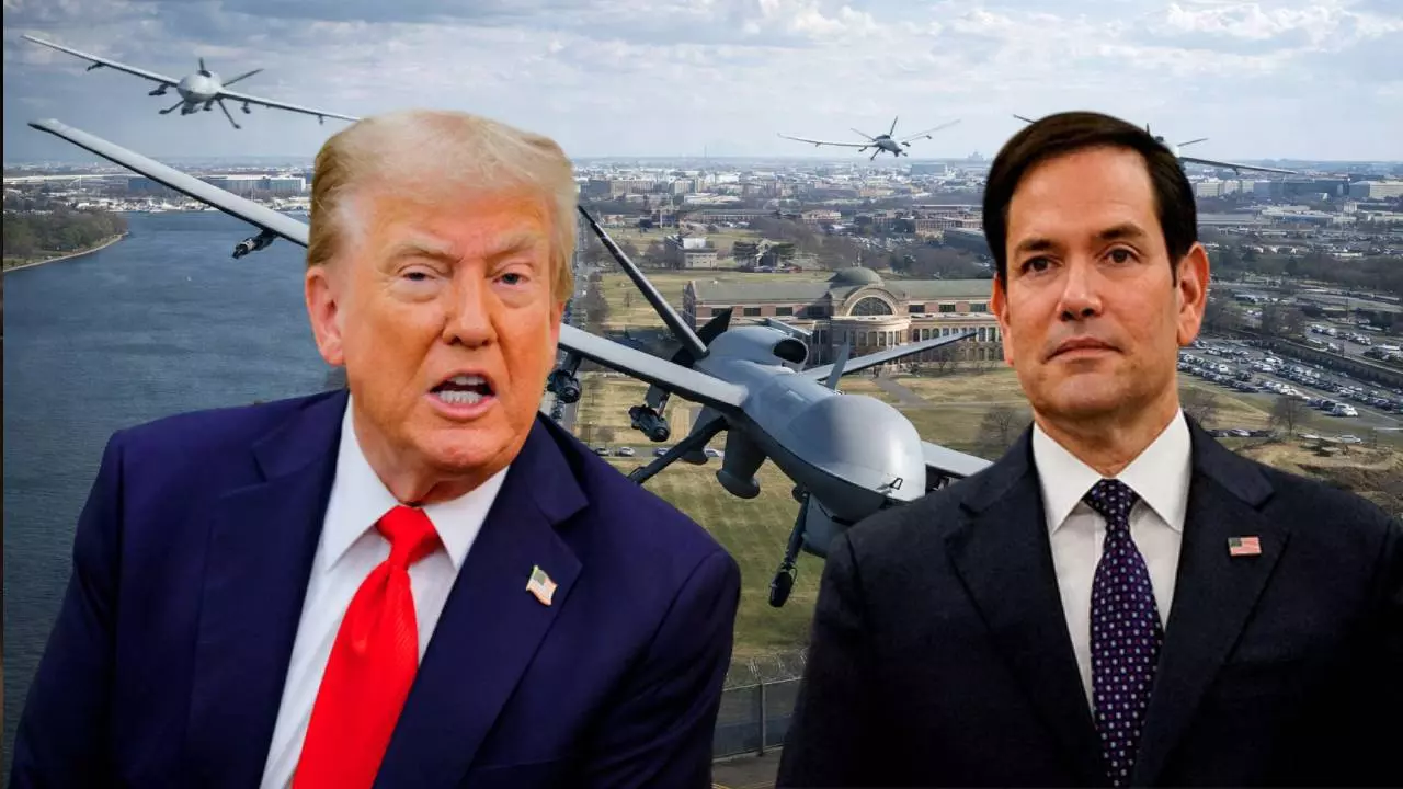 हिल गया America, टेंशन में आया Washington- सैन्य बेस फोर्ट लेसली मैकनेयर तक आखिर कैसे पहुंचे ड्रोन? Detailed कहानी