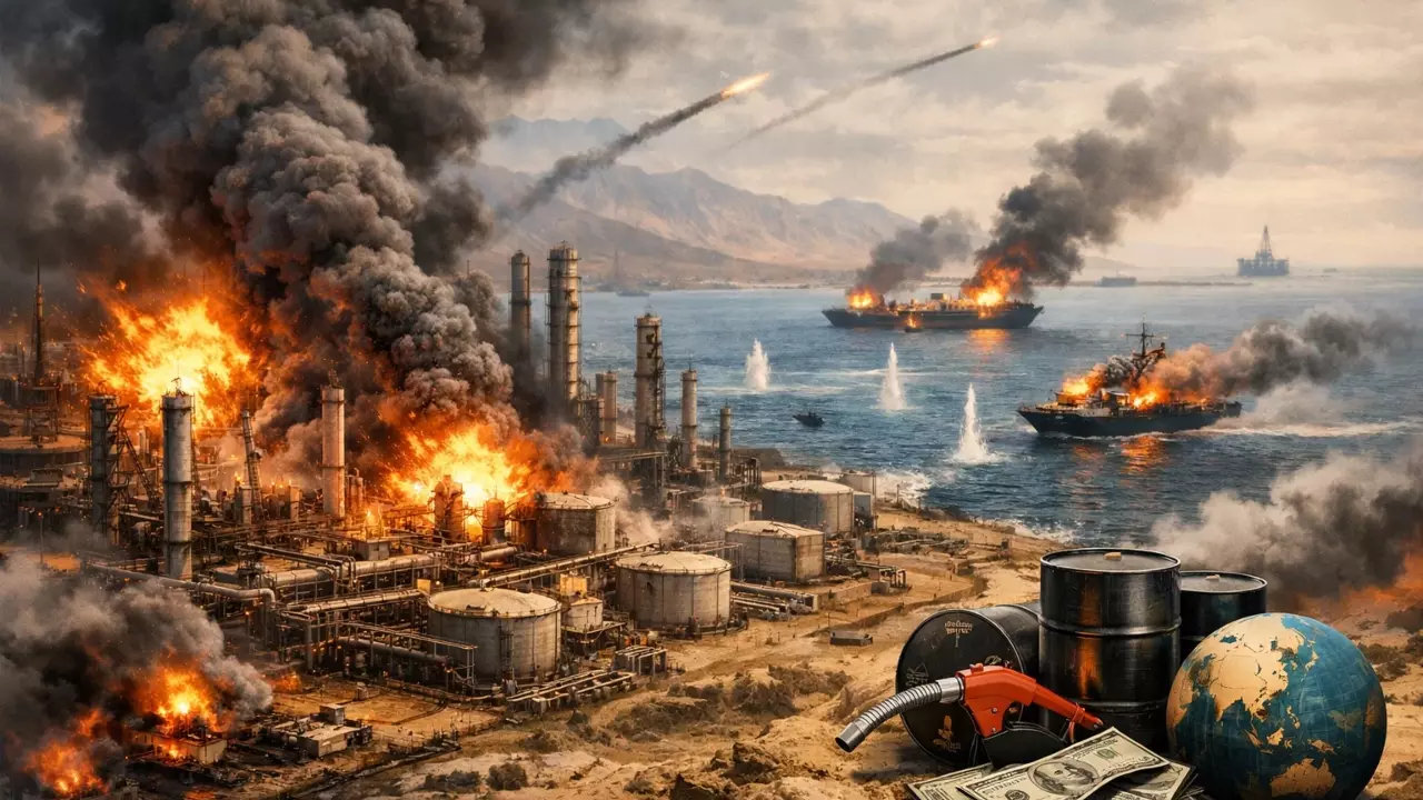Iran oil refinery attack Gulf oil war energy crisis