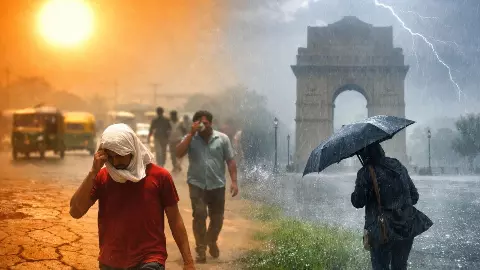 delhi weather update march rain western disturbance cold return