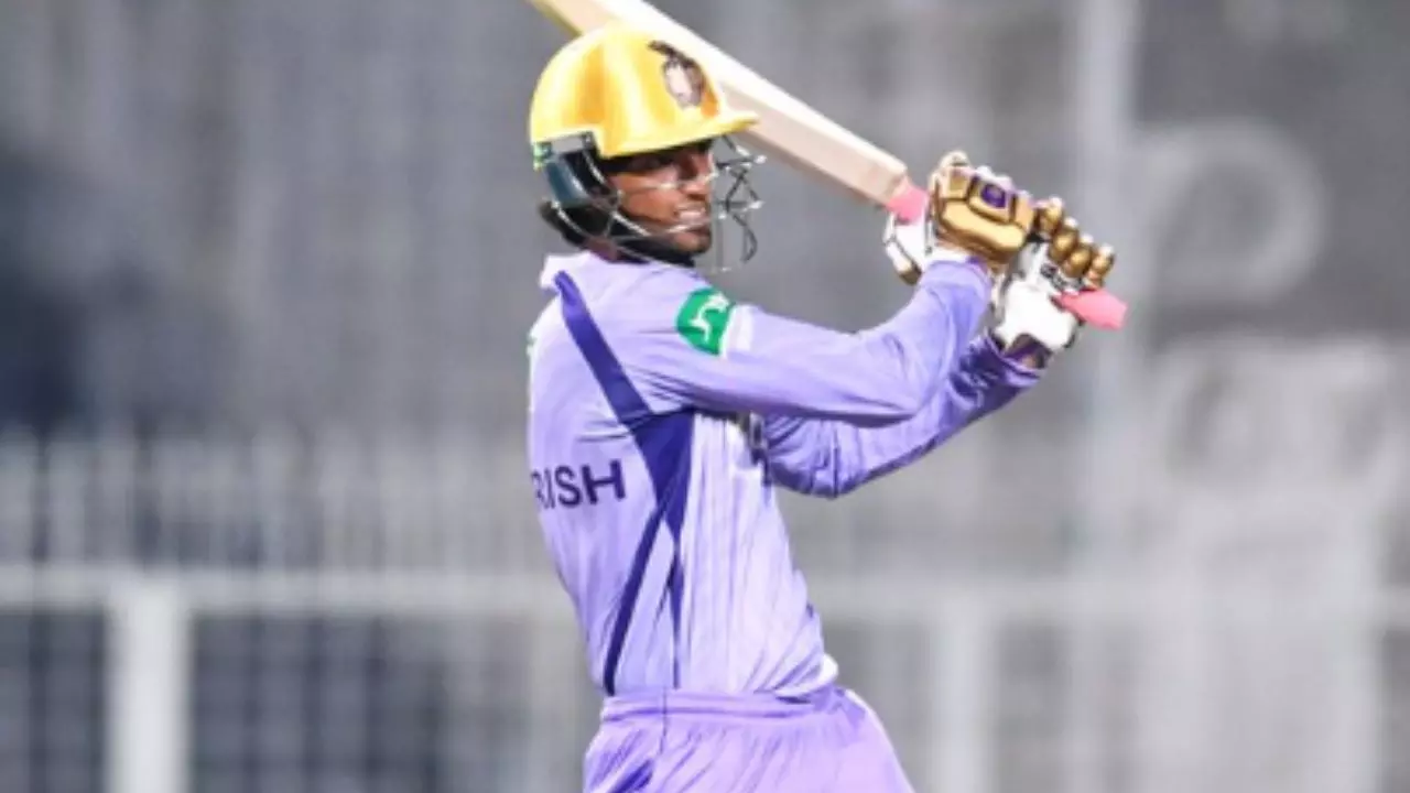 Angkrish Raghuvanshi century Practice Match