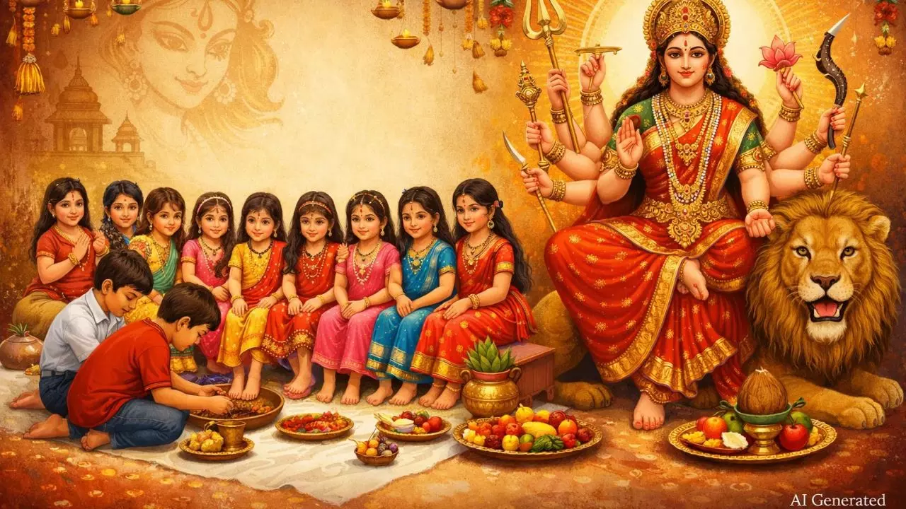 Chaitra Navratri 2026: नवरात्रि पर अष्टमी-नवमी पर क्यों है कन्या पूजन का महत्व?