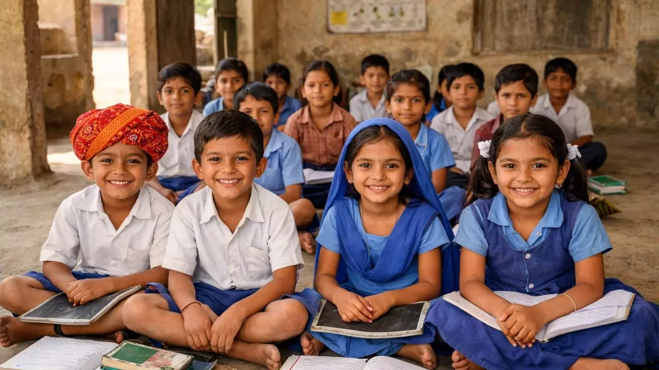 Rajasthan schools teach local language