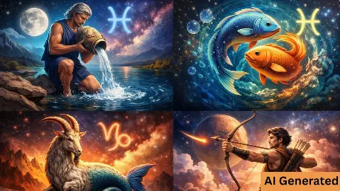 साप्ताहिक राशिफल: कुंभ-मीन के चमकेंगे सितारे, मकर को रहना होगा सतर्क, धनु को मिलेगा मिला-जुला फल