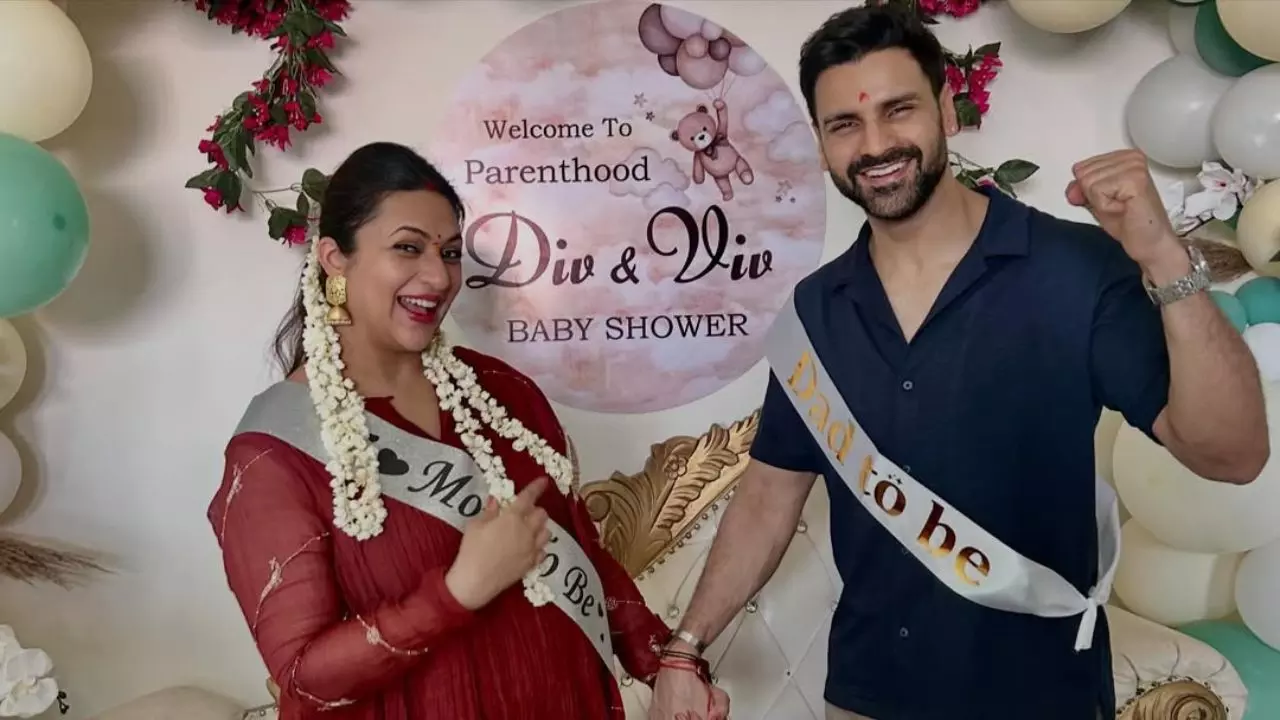 divyanka tripathi pregnancy baby shower photos delivery june 2026