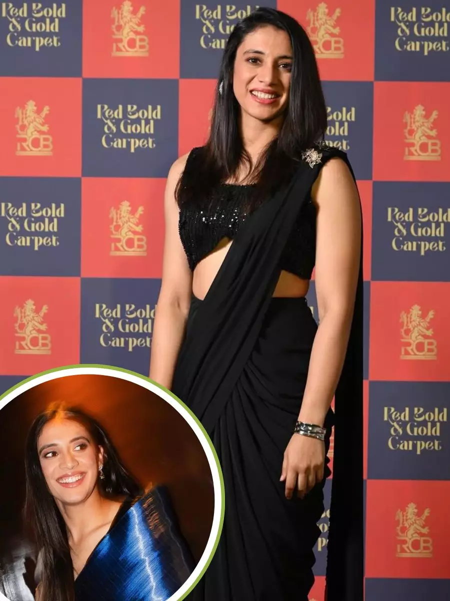 4.5 लाख की साड़ी ही नहीं इन Looks में भी क्या खूब लगीं Smriti Mandhana