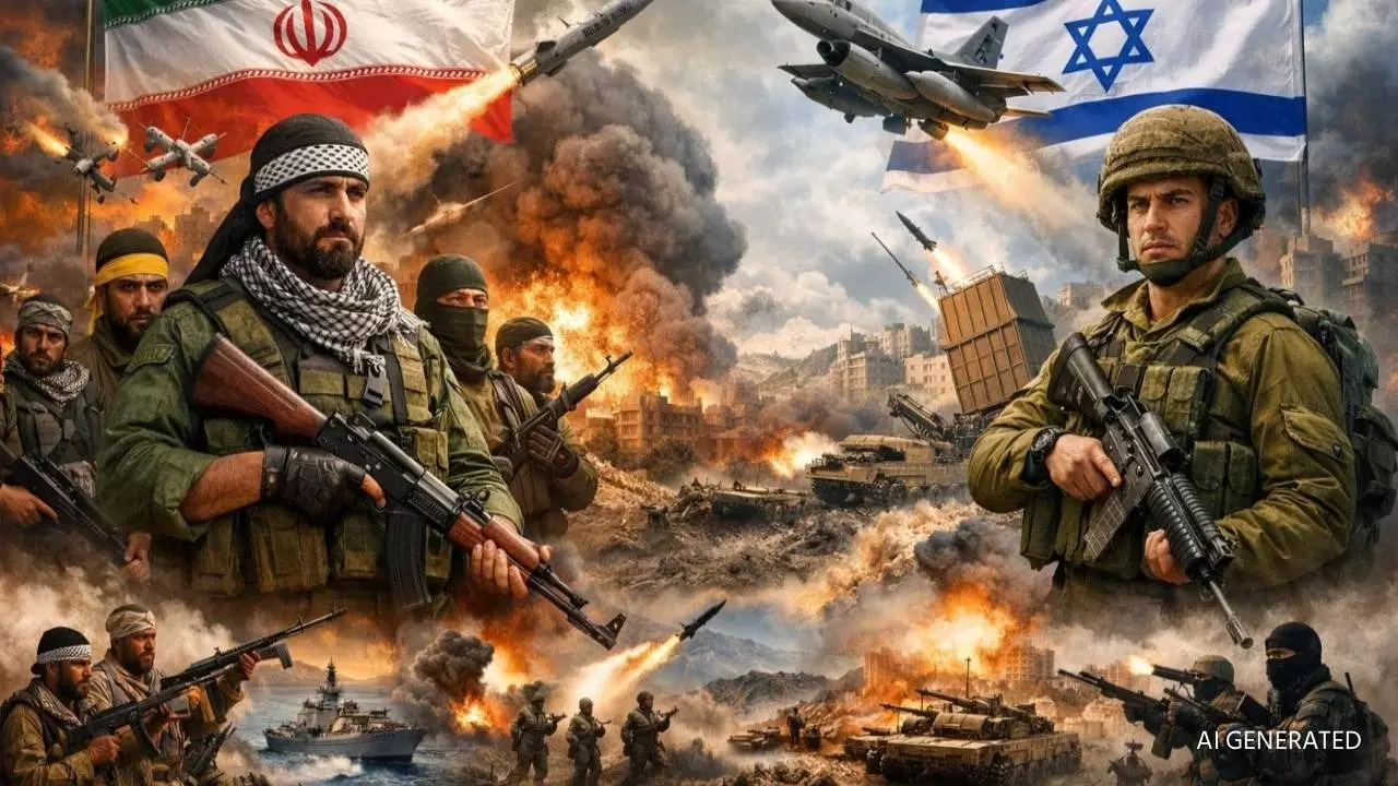 Iran vs Israel war 2026 Middle East war combination war