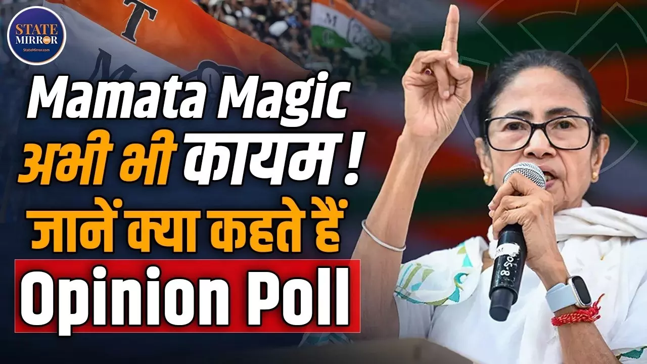 BJP को बड़ा झटका, ममता बनर्जी फिर बनेंगी CM! आंकड़ों ने बदली सियासी हवा