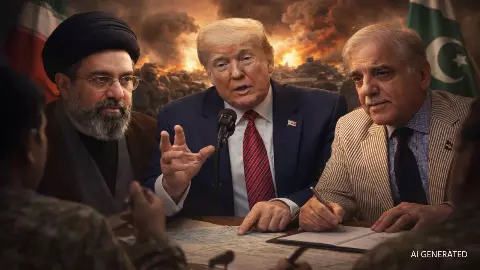 Iran War में पाकिस्तान की एंट्री’! बैकडोर डील, इस्लामाबाद मीटिंग और 9 अप्रैल डेडलाइन- क्या बड़ा खेल होने वाला है?