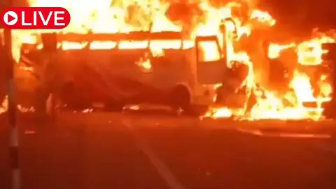 Aaj ki Taaza Khabar: आंध्र प्रदेश के मार्कापुरम में दर्दनाक हादसा, बस में लगी आग; 8 लोगों की मौत