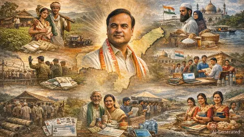 Assam Elections 2026 : 7 योजनाएं, करोड़ों वोट - क्या यही है BJP की हैट्रिक का ‘ब्लूप्रिंट’?