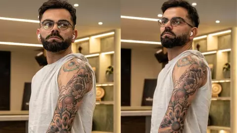 Virat Kohli new sleeve tattoo meaning