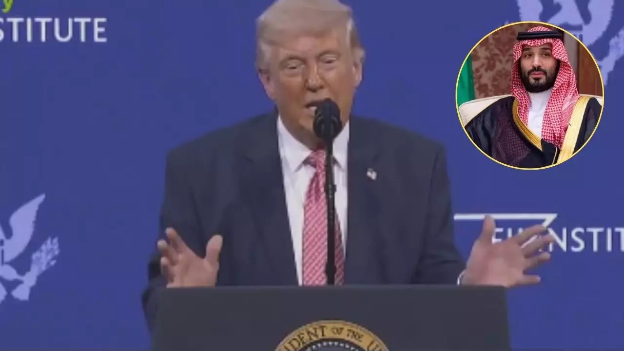 Donald Trump statement on Saudi Arabia Crown Prince