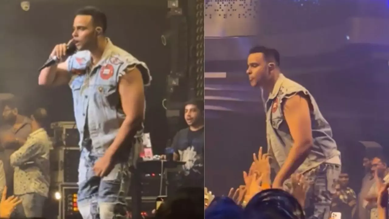 arpit bala live concert controversy hyderabad viral video