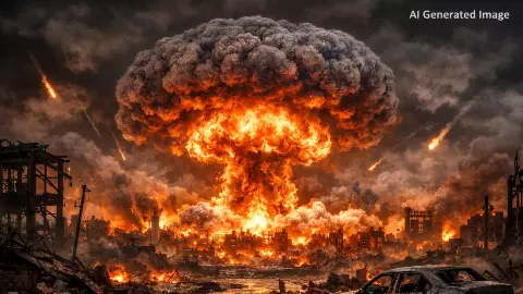 10-15 करोड़ मौतें, Radioactive लाशें, न सूरज-न बारिश; Nuclear War का ऐसा होगा अंजाम? VIDEO