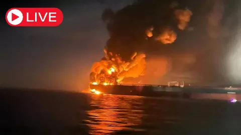 Aaj ki Taaza Khabar: दुबई पोर्ट पर खड़े कुवैती टैंकर को ईरान ने उड़ाया Aaj ki Taaza Khabar: दुबई पोर्ट पर खड़े कुवैती टैंकर को ईरान ने उड़ाया