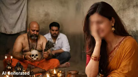 कानपुर में तांत्रिक पूजा के नाम पर बहू से दरिंदगी, कपड़ें उतरवाए शरीर पर लगाया राख; बहू ने बताया खौफनाक सच्चाई कानपुर में तांत्रिक पूजा के नाम पर बहू से दरिंदगी, कपड़ें उतरवाए शरीर पर लगाया राख; बहू ने बताया खौफनाक सच्चाई