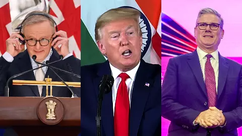 Middle East War Donald Trump  Keir Starmer Anthony Albanese Address