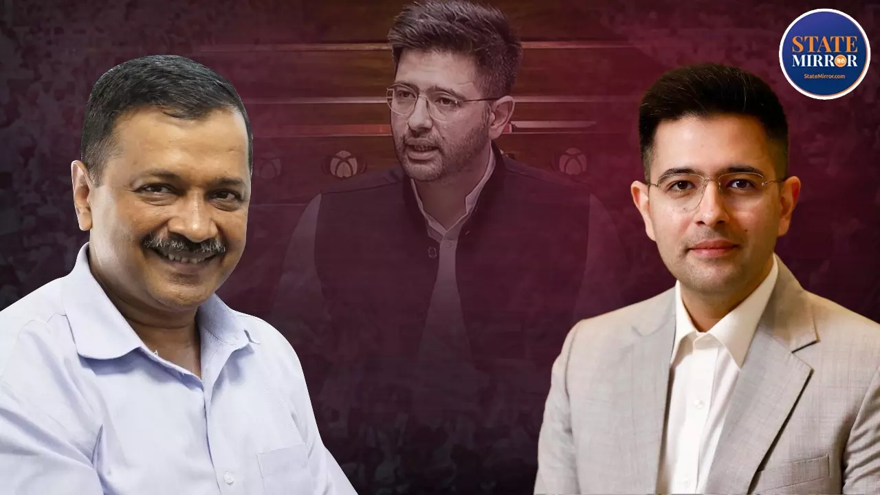 Raghav Chadha Arvind kejriwal AAP
