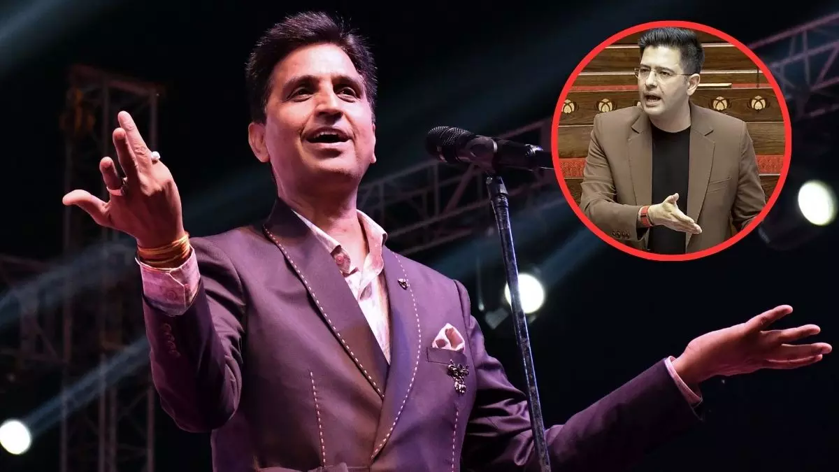 Kumar Vishwas Raghav Chadha Video Viral