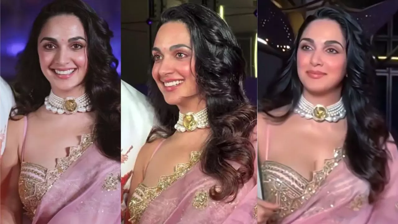 Kiara Advani Saree Look