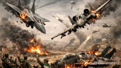 US Iran war 2026, F-15 Eagle loss, A-10 Warthog news
