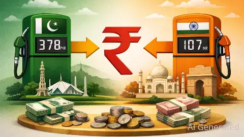 Pakistan petrol price 378 India vs Pakistan petrol price