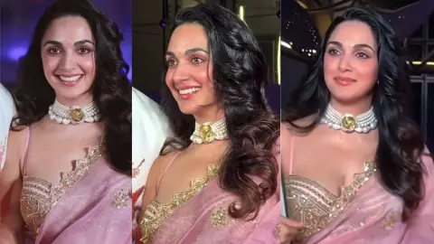 Kiara Advani Saree Look