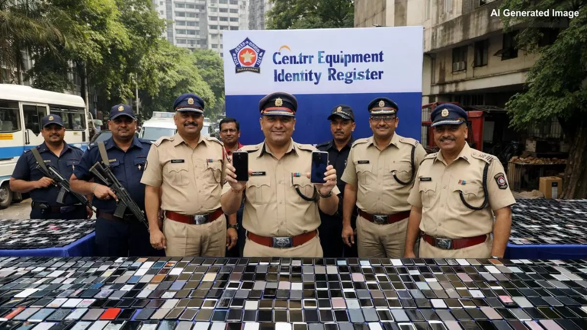 Mumbai Police Recover 44,000 Lost Phones