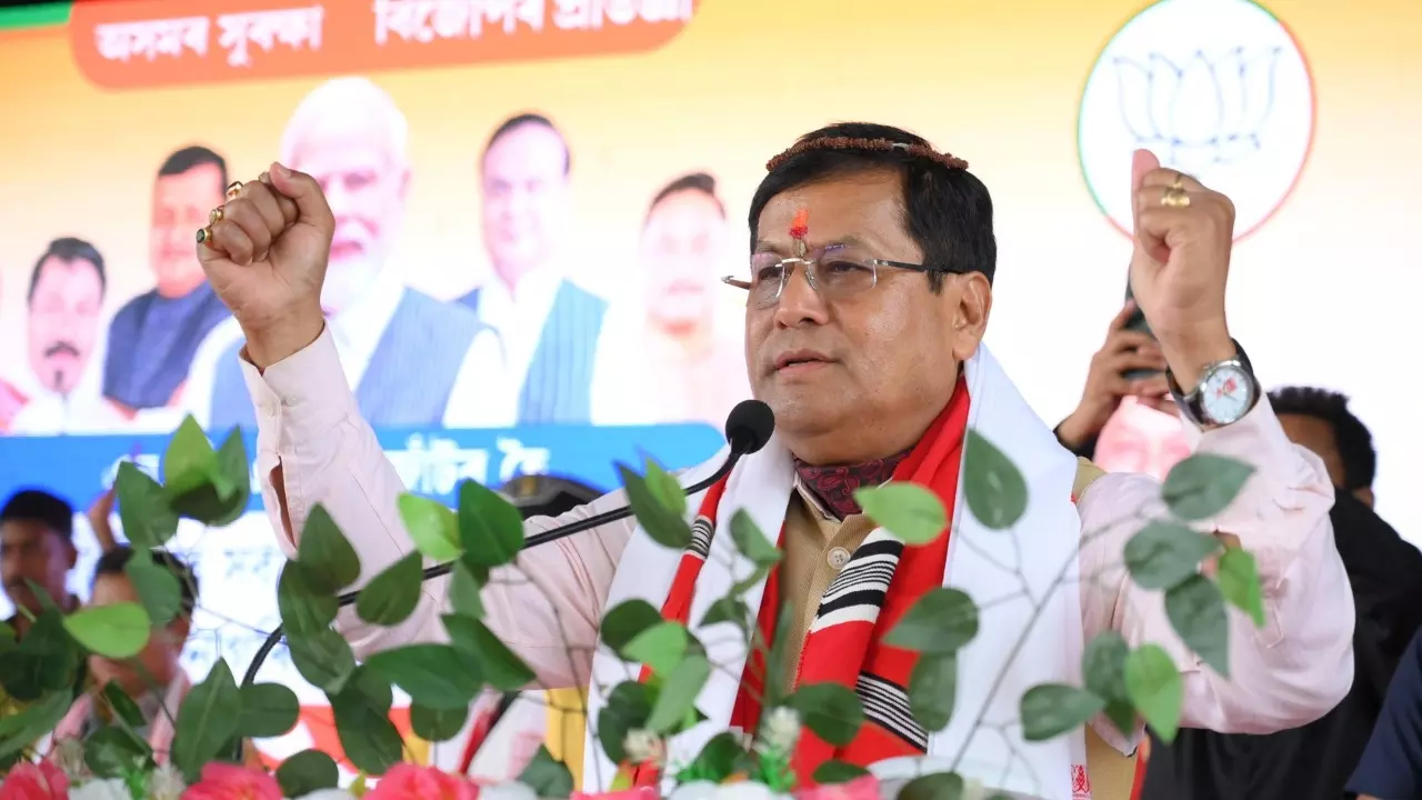 Sarbananda Sonowal Assam election 2026