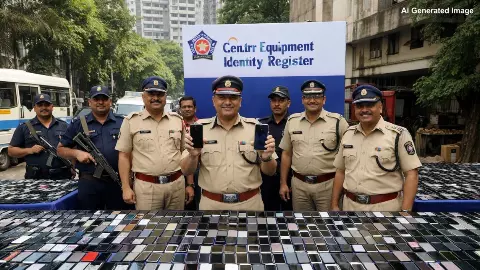 Mumbai Police Recover 44,000 Lost Phones