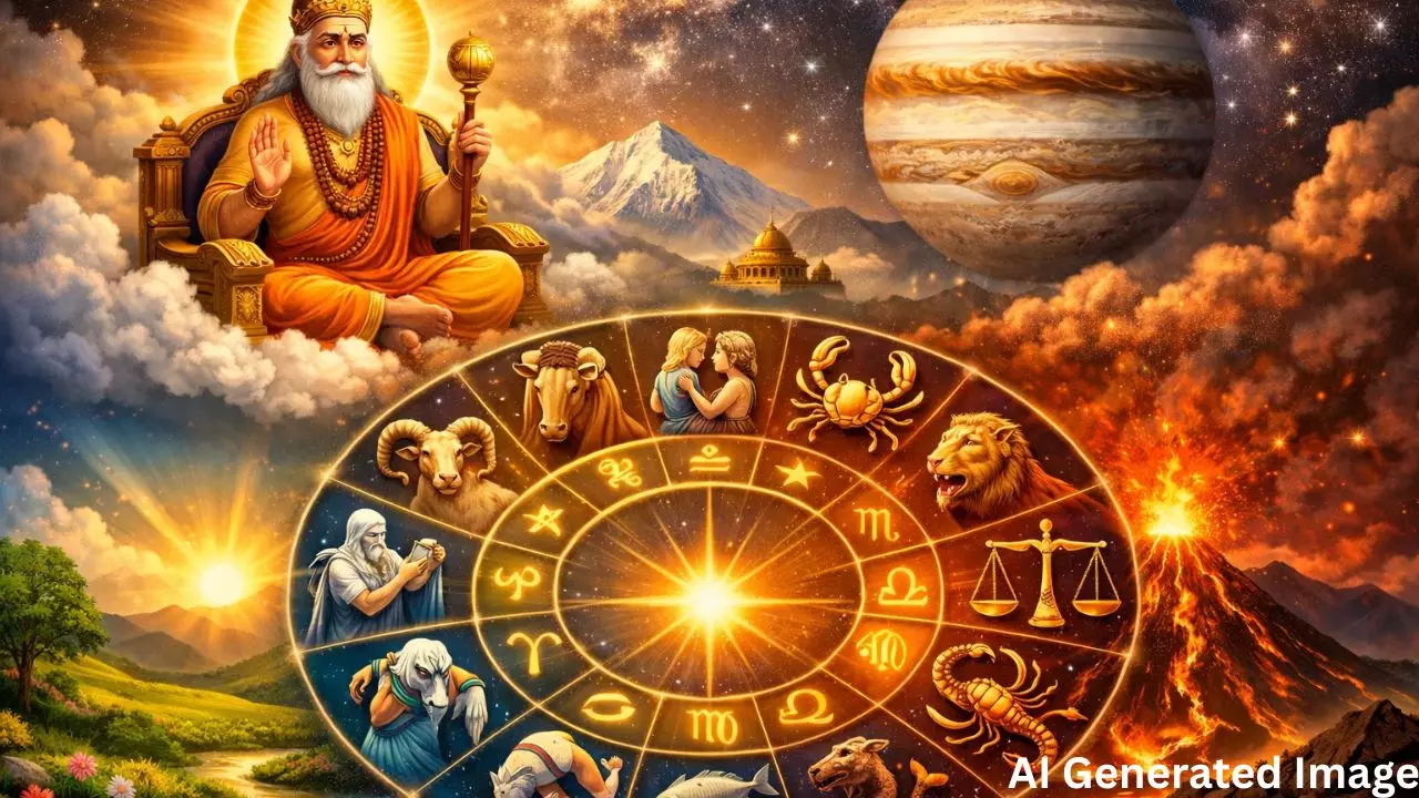 02 जून को गुरु का उच्च राशि में गोचर, जानिए 12 राशियों पर सकारात्मक और नकारात्मक प्रभाव