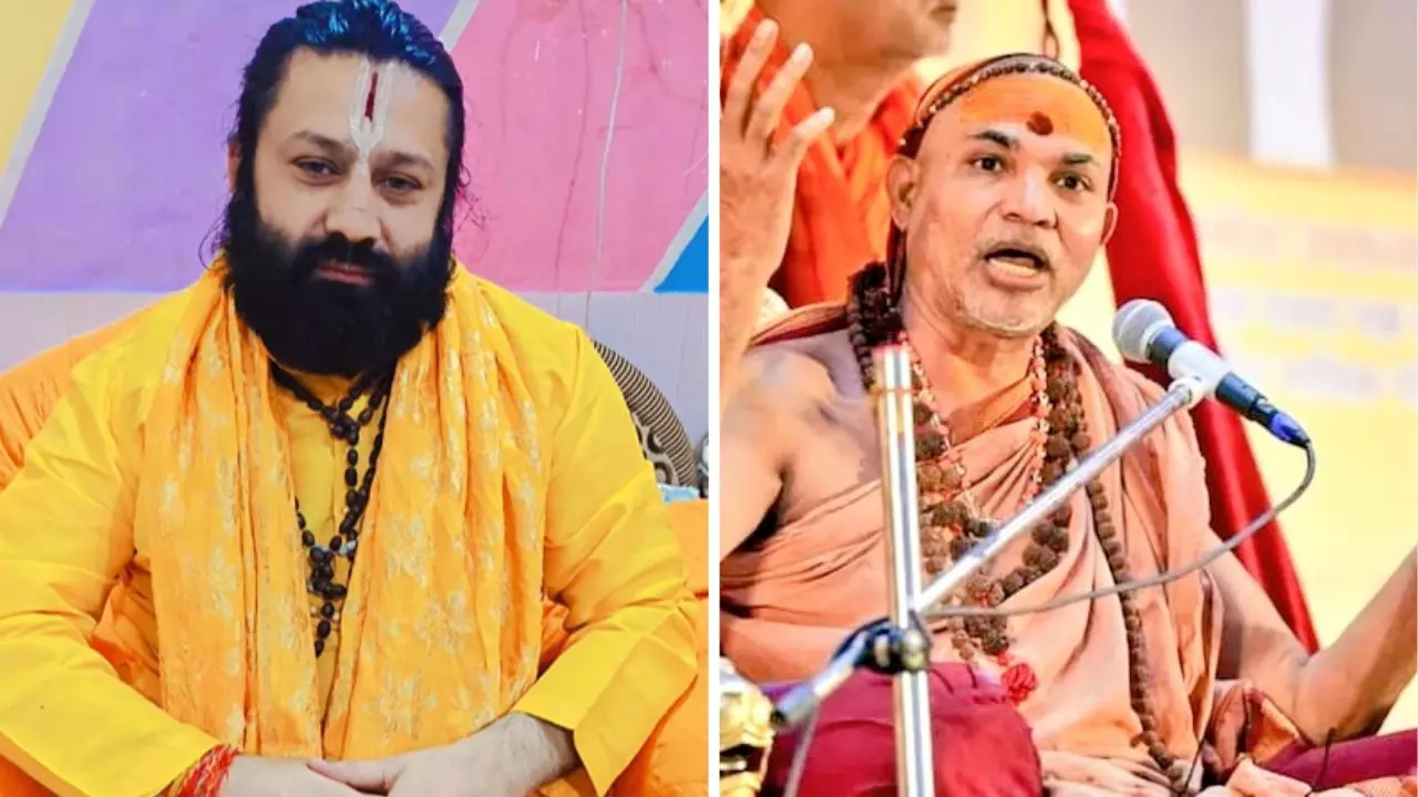 प्रेमिका नंदनी के साथ अविमुक्तेश्वरानंद का पुत्र है,  पत्नी- बेटा होने का दावा; आशुतोष ब्रह्मचारी के आरोप में क्या-क्या?