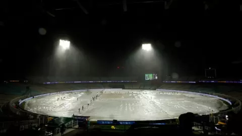 KKR vs PBKS Match Abandoned KKR vs PBKS Match Abandoned