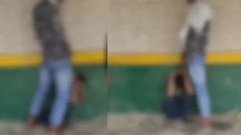 कानपुर में हैवानियत किशोर को पीटा