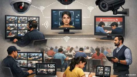 Exam surveillance system Exam surveillance system