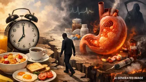 कैसे सुबह नाश्ता छोड़ने की आदत बना रही है पेट का दुश्मन? धीरे-धीरे गंभीर बीमारी की ओर बढ़ता रहता है इंसान कैसे सुबह नाश्ता छोड़ने की आदत बना रही है पेट का दुश्मन? धीरे-धीरे गंभीर बीमारी की ओर बढ़ता रहता है इंसान