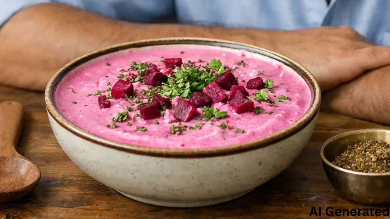 beetroot raita