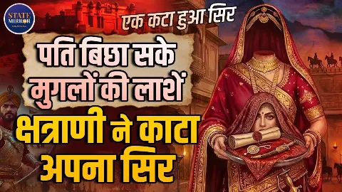 पति बिछा सके मुगलों की लाशें, क्षत्राणी ने हंसते-हंसते काट लिया अपना सिर; कहानी हाड़ी रानी की पति बिछा सके मुगलों की लाशें, क्षत्राणी ने हंसते-हंसते काट लिया अपना सिर; कहानी हाड़ी रानी की
