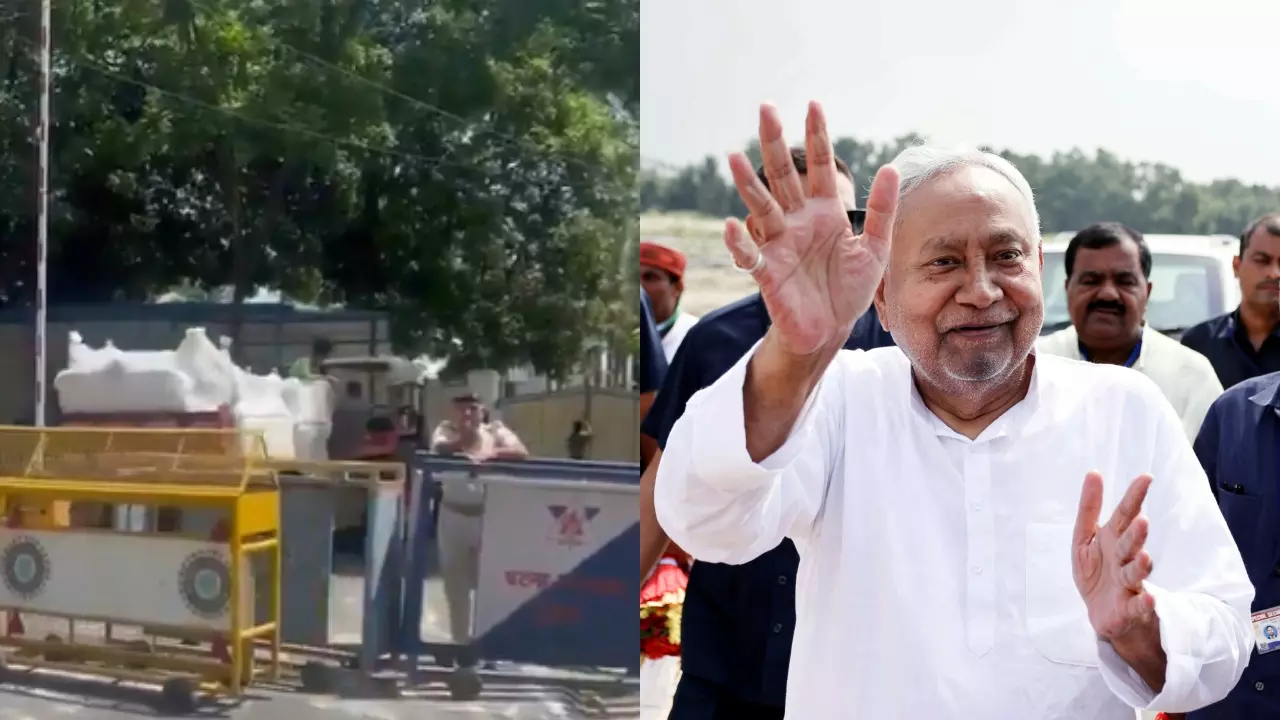 Nitish Kumar house shift 1 Anne Marg news 7 Circular Road Bihar