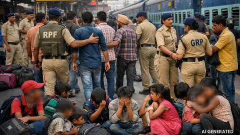 Katni Railway Station पर बड़ा ऑपरेशन, 163 बच्चों की तस्करी का खुलासा! RPF- GRP ने बिछाया जाल,  कैसे बची मासूमों की जिंदगी?