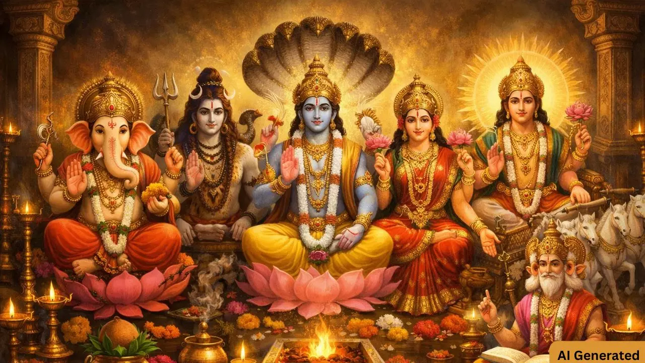 सनातन परंपरा में पंचदेव उपासना का क्या है रहस्य, हर शुभ कार्य से पहले क्यों किया जाता है इनका पूजन