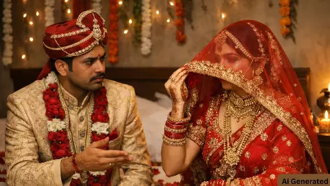 घूंघट उठाकर बनाना है संबंध तो पहले 90 लाख दो, सुहागरात पर आगरा की बहू ने दूल्हे से कर दी ये डिमांड; कोर्ट पहुंच गया मामला घूंघट उठाकर बनाना है संबंध तो पहले 90 लाख दो, सुहागरात पर आगरा की बहू ने दूल्हे से कर दी ये डिमांड; कोर्ट पहुंच गया मामला