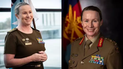 Susan Coyle  Australia Female Army Chief