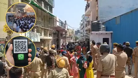 noida workers protest noida workers protest